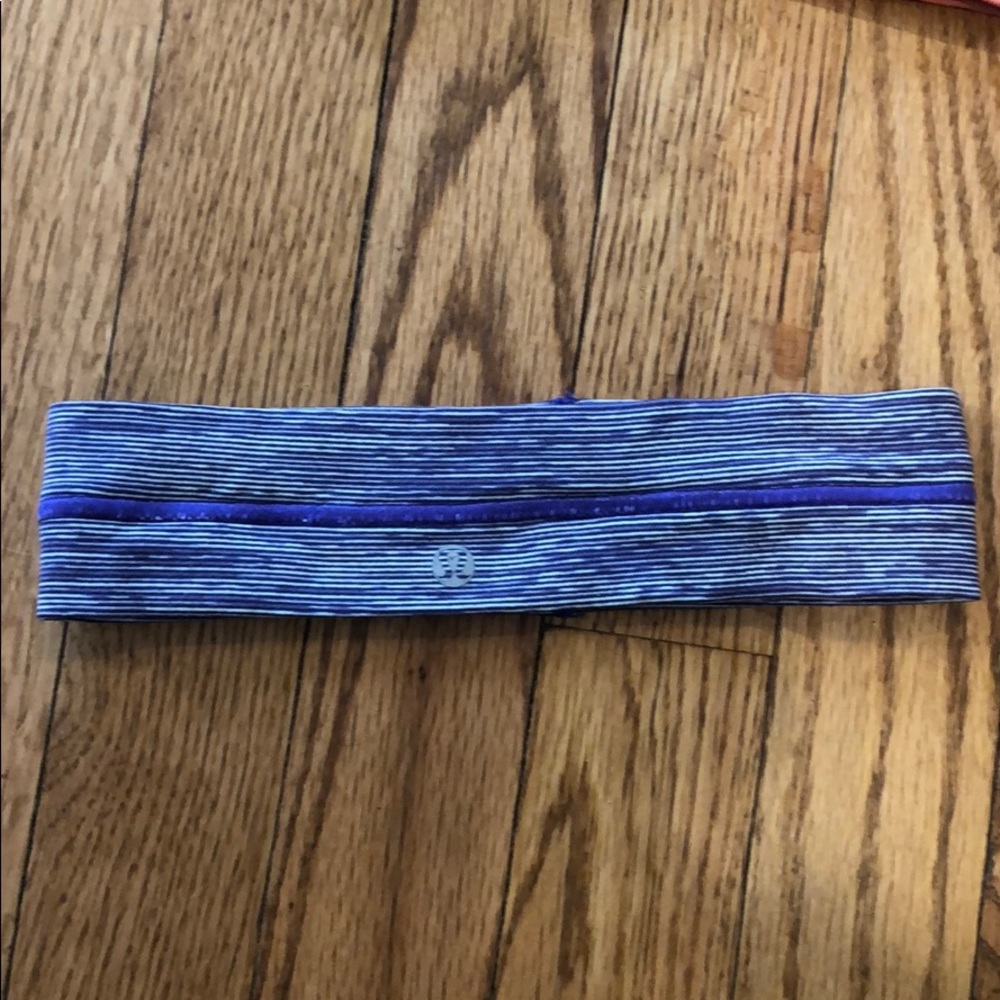 Purple lululemon headband
